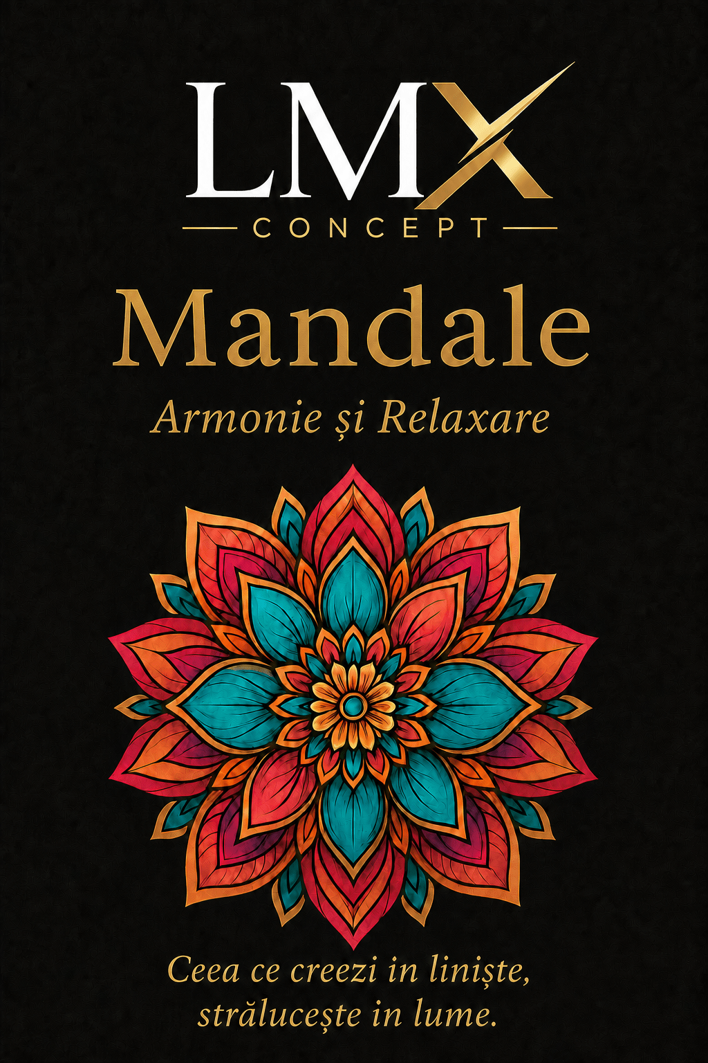 Mandale Premium - Armonie și Relaxare | Carte digitală PDF - LMX Concept